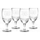 Monogrammed 16 oz. Footed Goblet Glass Set of 4 Image 3 of 9